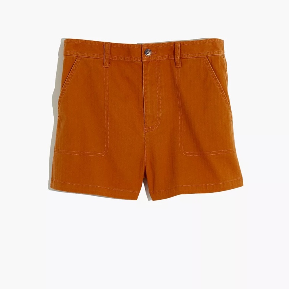 Madewell Camp Shorts - Rust - XXL